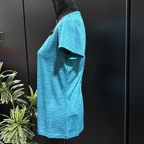 AriatTEK Laguna Performance,shield back logo,v-neck,moisture management S/S Tee - Picture 4 of 9